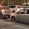 Женщина пострадала в массовой аварии на Московской