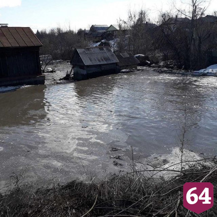 В 20 районах Саратовской области поднялся уровень воды