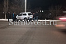 В Саратове автомобили после столкновения выбросило на тротуар