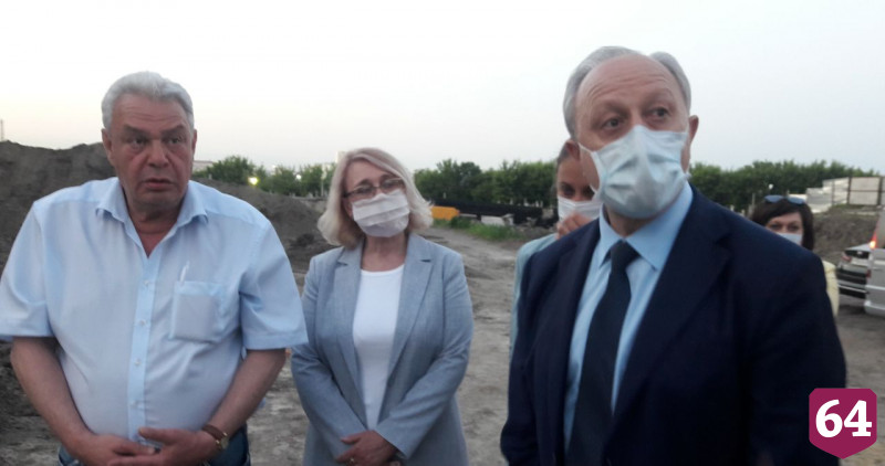 Строительству новой набережной в Саратове мешает «высокая вода» 