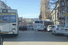 Массовая авария с автобусом блокировала движение в центре Саратова