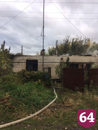В Саратовской области на пожаре погибли четыре человека 