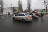Два человека покалечились в массовой аварии у жиркомбината