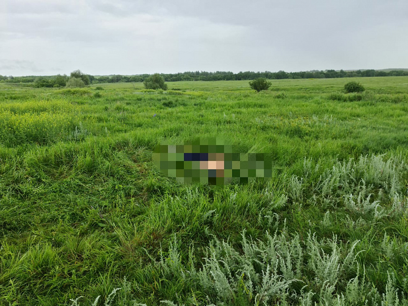 Грибники нашли в поле труп мужчины