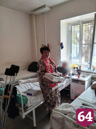 Волонтеров впечатлил настрой бойцов в саратовском госпитале 
