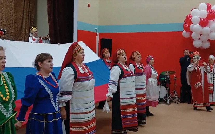 В селе под Саратовом мордовский праздник посвятили единству России