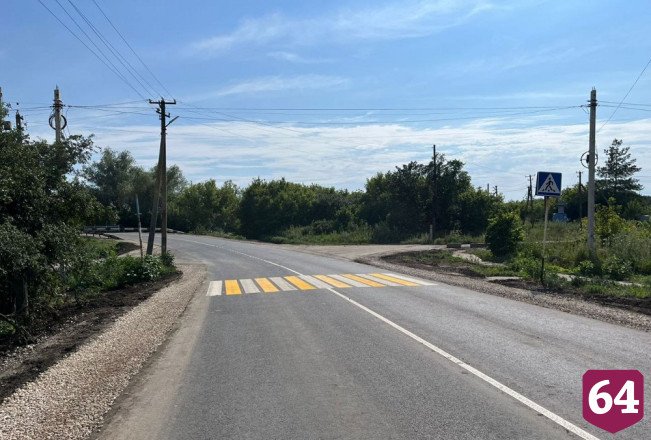 В Саратовской области отремонтировали еще один транзитный маршрут