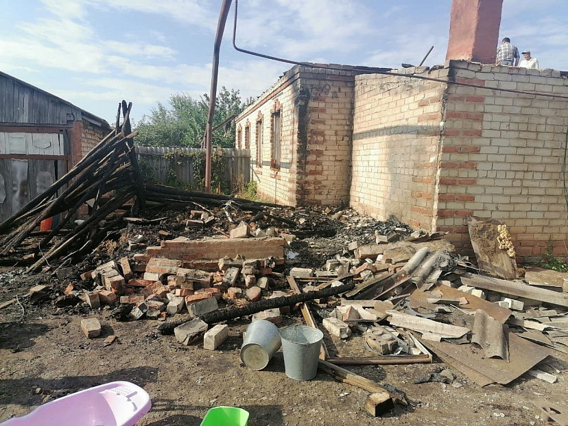 Три саратовские семьи после пожаров остались без квартир