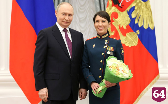 Саратовская медсестра накрыла собой раненого и стала Героем России