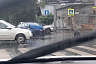 В столкновении иномарок на Горького ранены двое