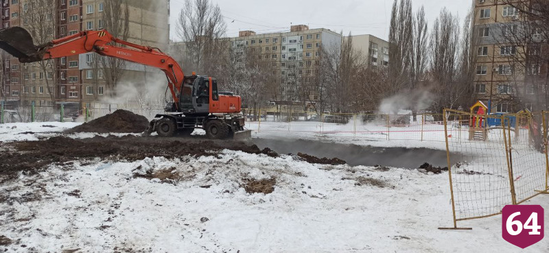 В Саратове из-за аварии на теплотрассе открыли пункт обогрева