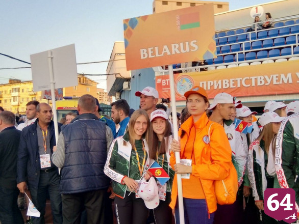 В Саратове началась церемония открытия чемпионата мира по пожарно-спасательному спорту