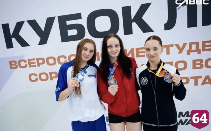 Саратовская спортсменка завоевала бронзу в прыжках в воду на всероссийском турнире