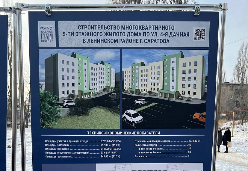 В Саратове построят два дома для медиков онкодиспансера