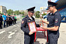 В Саратове полицейские соревновались в перетягивании каната