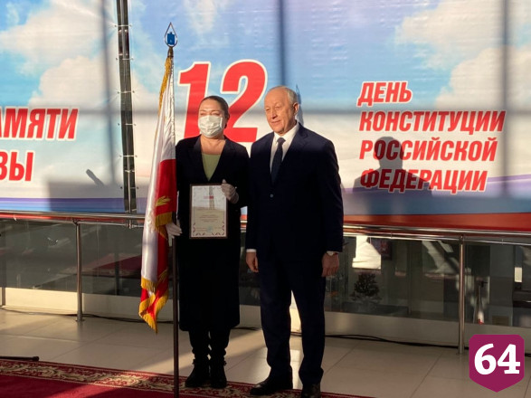 За борьбу с коронавирусом саратовский медик удостоена ордена Пирогова 