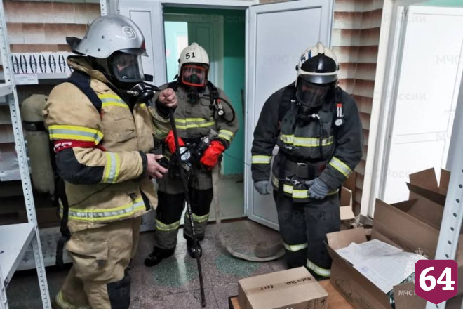 В больнице под Саратовом «горел» аптечный пункт