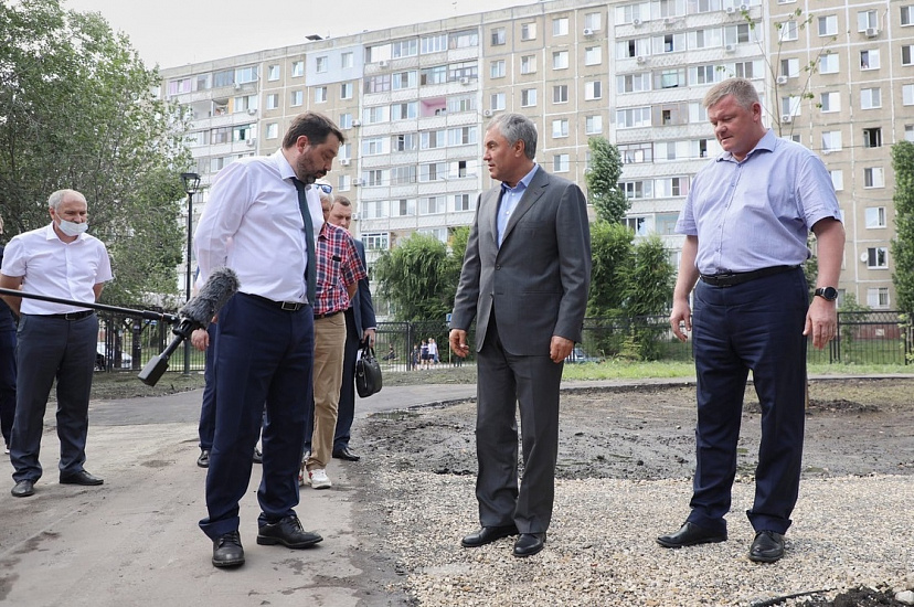 Володин раскритиковал проект реконструкции парка Гагарина 