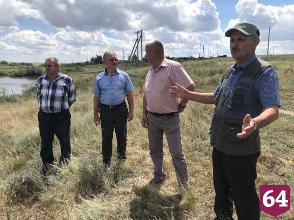 Под Саратовом расчистили дно реки и наполнили водохранилище