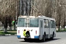 Жители заметили на лестнице троллейбуса зацеперов