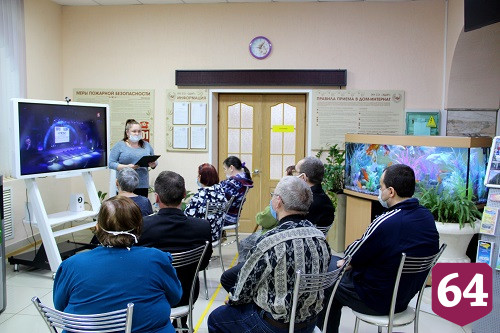 В Энгельсском доме-интернате прошла акция «Блокадный хлеб»
