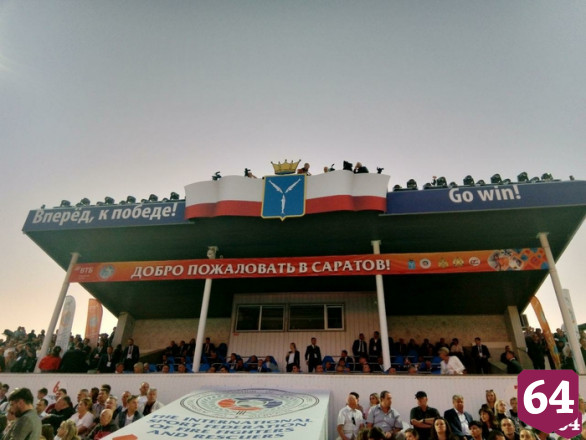 В Саратове началась церемония открытия чемпионата мира по пожарно-спасательному спорту