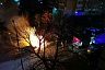 В центре Саратова полыхали мусорные баки