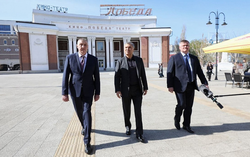 Володин пообещал помочь с реконструкцией кинотеатра «Победа»