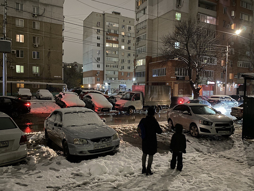 На Саратовскую область обрушатся снег с дождем и штормовой ветер