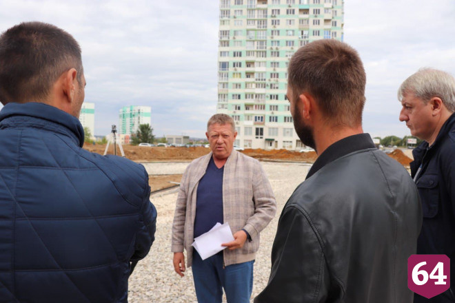 В Саратове продолжается строительство нового парка