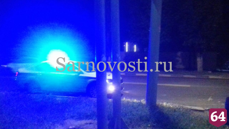 В Саратове байкер скрывался от полиции и разбил голову