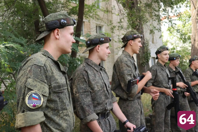 Саратовская команда готовится к окружному этапу «Гвардейца»