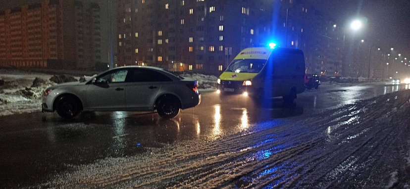 Пассажирка легковушки попала в больницу после аварии в Солнечном-2 
