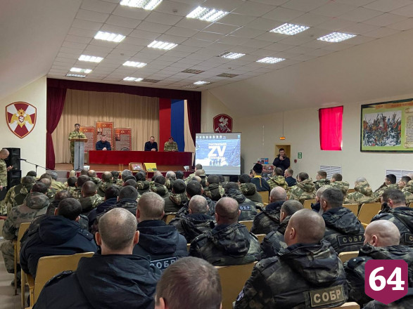 Бойцы саратовского СОБРа отправились в зону СВО