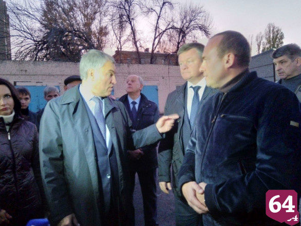 Володин предложил спортсменам поставить на дорожку «Волги» главу Саратова