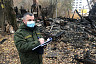 На пожаре в расселенном доме погиб неизвестный