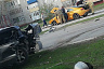 В ДТП под Саратовом иномарки выбросило на тротуар