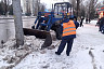 После критики губернатора в Саратове активизировали очистку улиц от снега