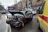 В массовой аварии на Чернышевского пострадала автоледи