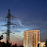 Саратовцы наблюдали в небе редкие серебристые облака