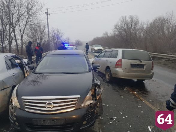 Пьяный пенсионер погубил пассажира в массовой аварии под Саратовом