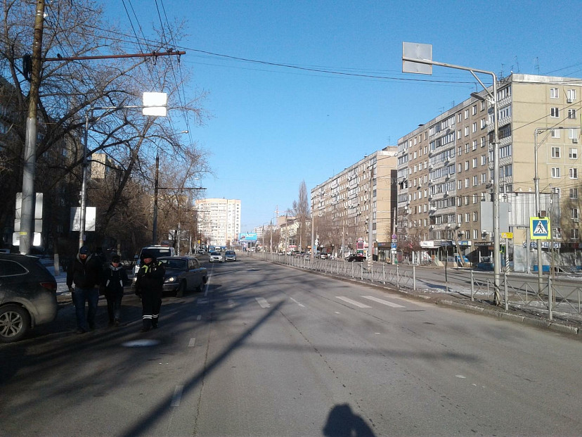 В Энгельсе легковушка сбила пенсионера