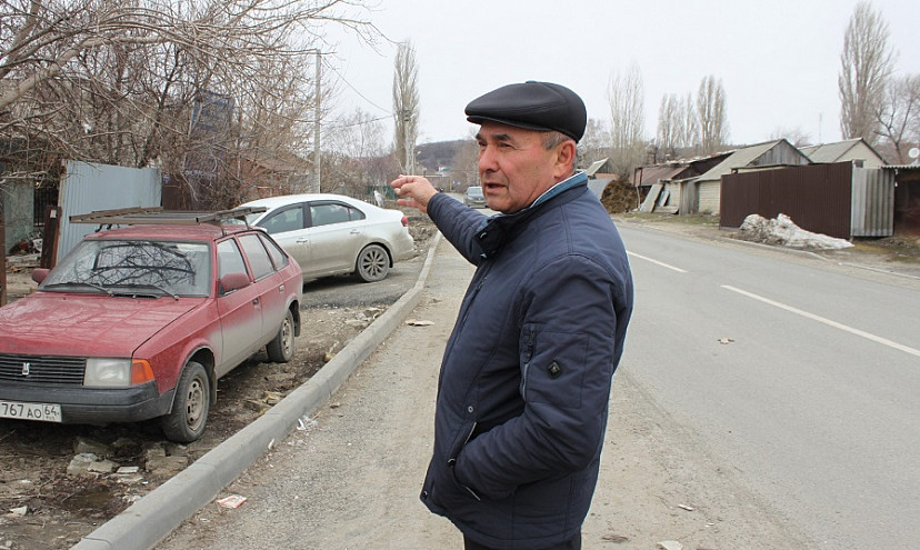 Жители Саратова попросили на новой дороге «лежачих полицейских»