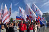Саратовцы на митинге поддержали референдумы по Донбассу