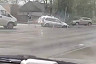 В Елшанке иномарка угодила в дорожную ловушку