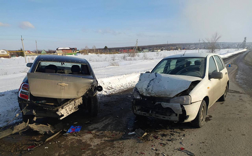 В ДТП на Кумысной поляне разбила голову автоледи 