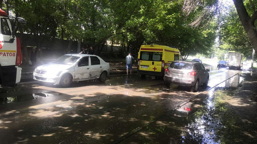 В массовом ДТП на Гвардейской травмировался мужчина