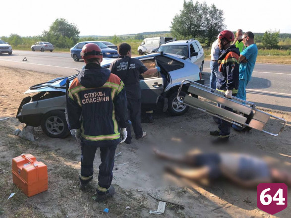 В аварии на окраине Саратова погиб мужчина 