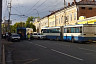 В центре Саратова столкновение иномарки и троллейбуса парализовало движение