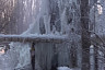 Саратовцы показали замерзшие коммунальные водопады